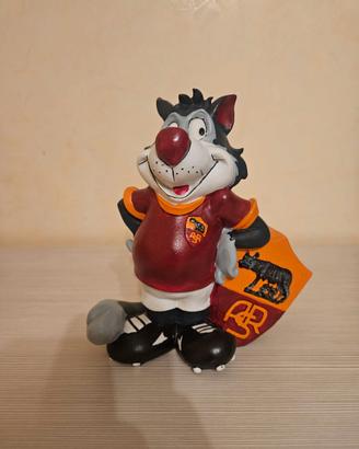 Salvadanaio  forma lupo as roma