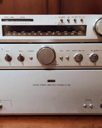 impianto hi fi Toshiba Aurex