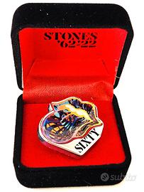 Rolling Stones Sixty Tour 2022 Pin con Confezione