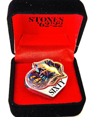 Rolling Stones Sixty Tour 2022 Pin con Confezione