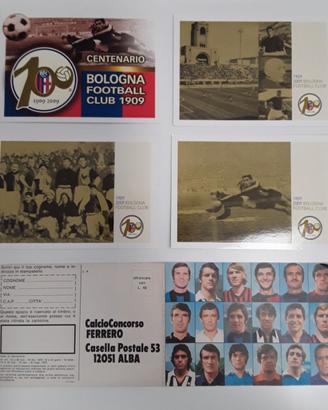 cartoline bologna b.f.c e concorso Ferrero '73