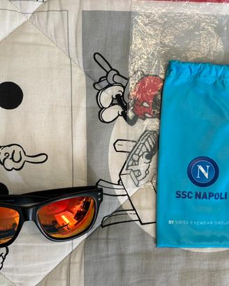 SSC Napoli Scudetto Occhiali Sole Lenti Official