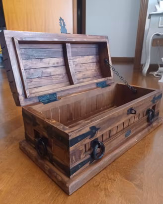Forziere in legno