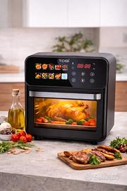 Friggitrice ad Aria 16L Digitale 2400W Forno XXL T