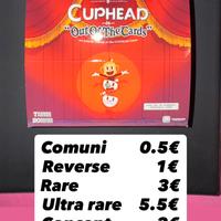 Lotto carte Cuphead out of the cards
