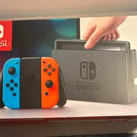 Nintendo switch blu/rosso