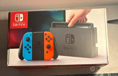 Nintendo switch blu/rosso