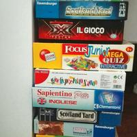 Giochi da tavolo in scatola