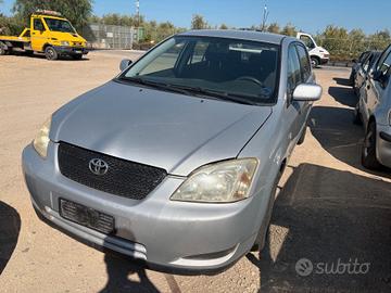 RICAMBI TOYOTA COROLLA 2.0 DIESEL ANNO:2003