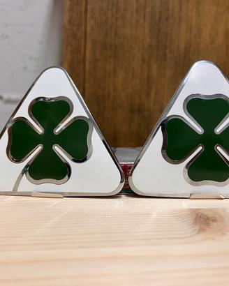 Alfa Romeo stemma logo Quadrifoglio ceramica OEM