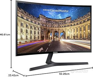 Samsung Curved Monitor CF390 - (27")