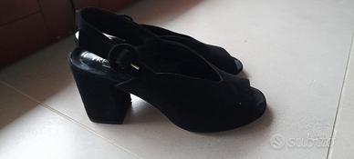 Scarpe nere Tres Jolie con tacco