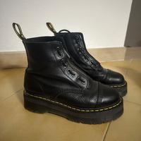 Dr Martens con zip e plateau