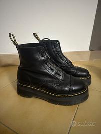 Dr Martens con zip e plateau