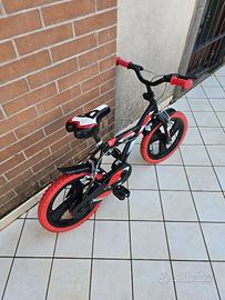 Bici 4-7 anni - come nuova ruote da 16"