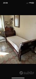 Divanetto a barca primi Novecento h 80x75x200