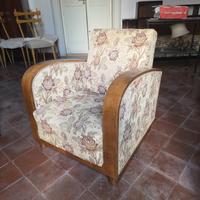 Coppia Poltrone antiquariato anni '40/'50 