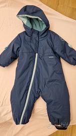 Tuta sci bambino Wedze blu, taglia 18 mesi