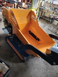 mini dumper autocaricante avviamento eletrico