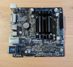 mini itx fanless J3160 + 16GB + Fractal Node 304