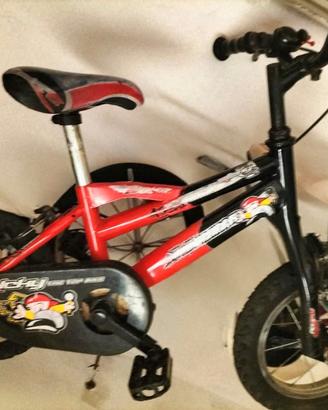 bici bambino taglia 12