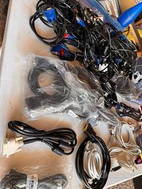 Cavi pc alimentazione hdmi vga usb display port