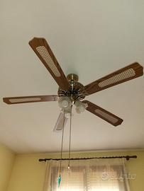 Due ventilatori da soffitto - stile classico