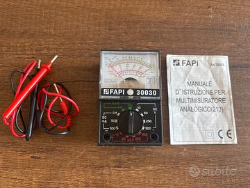 Multimetro tester analogico FAPI mod 30030