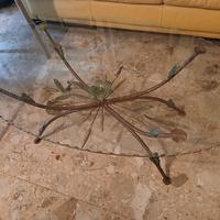 tavolino in ferro battuto