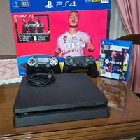 Ps4 Slim 1 TB + 2 controller + fifa 21