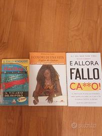 3 libri usati 