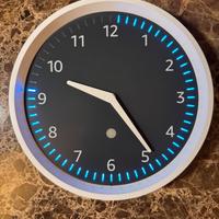 amazon echo wall clock con confezione originale