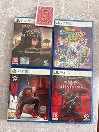 Assassin creed shadows wwe2k25 dragon ball sparkin