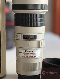 Canon EF 400mm f/5.6L USM Serie L + custodia