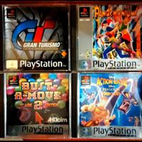 lotto 4 giochi playstation one  1