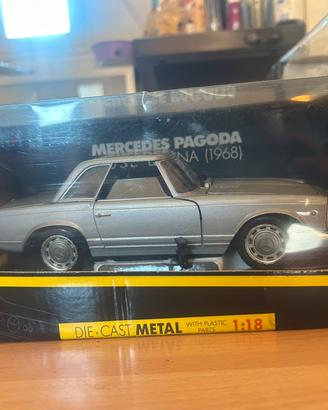 Modellino Auto Mercedes Pagoda 1968 Giodi