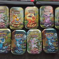 Mini tin evoluzioni prismatiche nuove sigillate