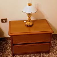 lampadario camera e abatjour