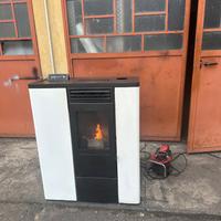 Stufa pellet 7 kW SLIM marca ELLEDI
