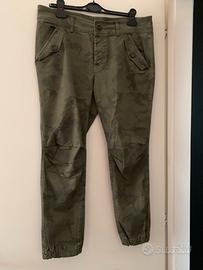 Pantalone donna mimetico cargo 46