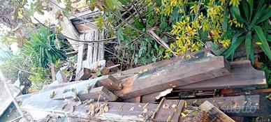 travi abete lamellare numero 7 diametro 200cm