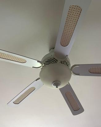 Lampadario con pale