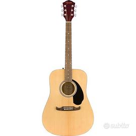 FENDER FA-125 Dreadnought Natural + Borsa Custodia