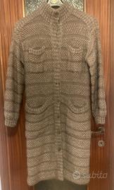 Cappotto lana melange vintage anni 80 Missoni