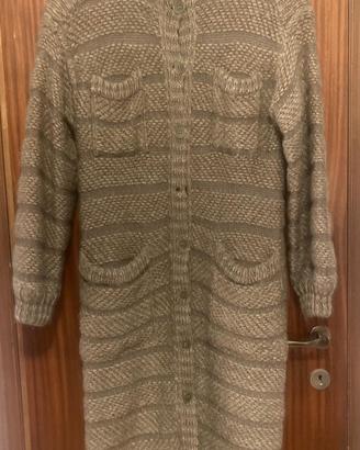 Cappotto lana melange vintage anni 80 Missoni