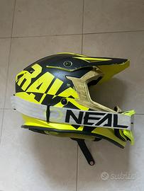 Casco da cross Raven & Maschera O’Neal