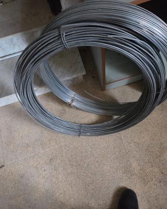 Filo per vigneto, carrello con gomma, funeacciaio