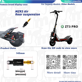 sospensione anteriore idraulica per zt3 o zt3 pro