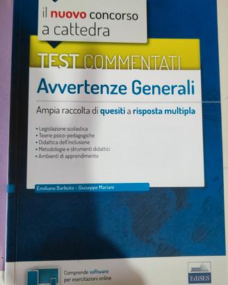 Manuali teoria/esercitazioni per concorso docente