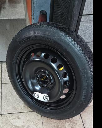Ruota di scorta Continental 125/90 R16 98M 4 Fori 